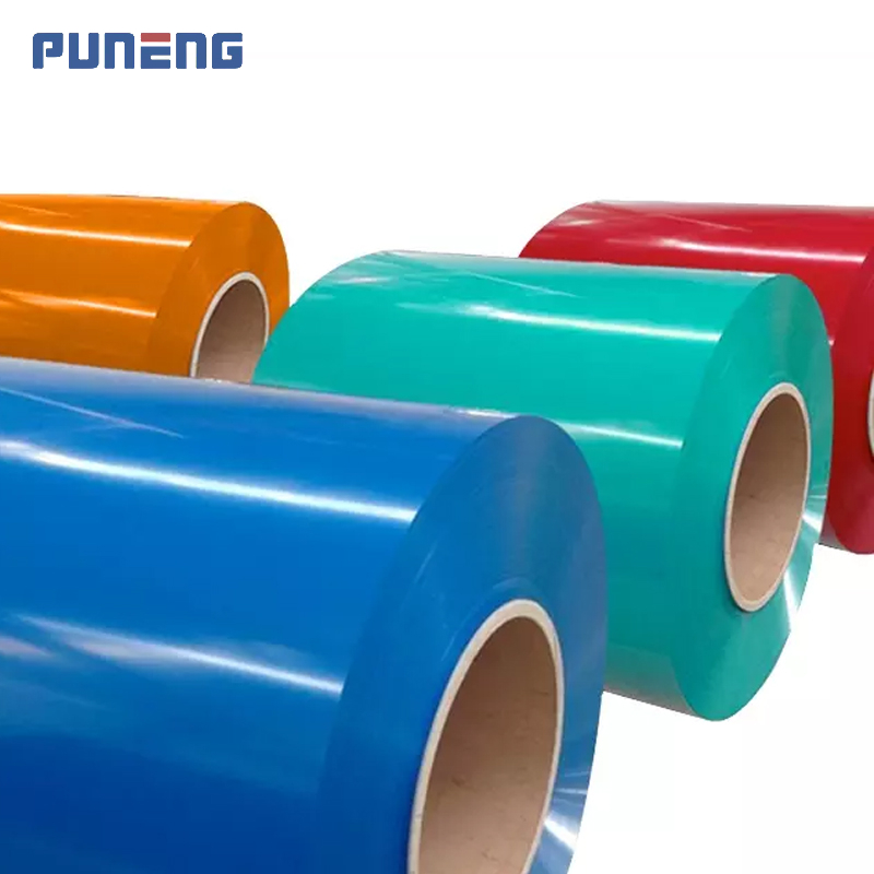 Color coated roll